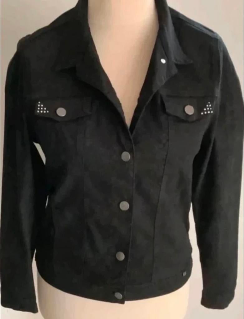 Golléhaug jeansjasje maat 40 nieuw, Maat 38/40 (M), Zwart, Nieuw, Ophalen of Verzenden