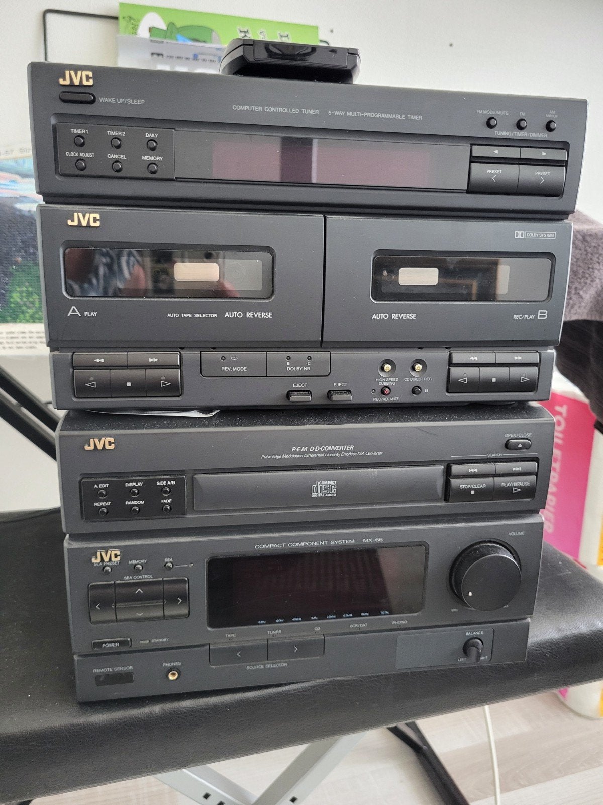 JVC stereoset, Ophalen, Gebruikt, JVC