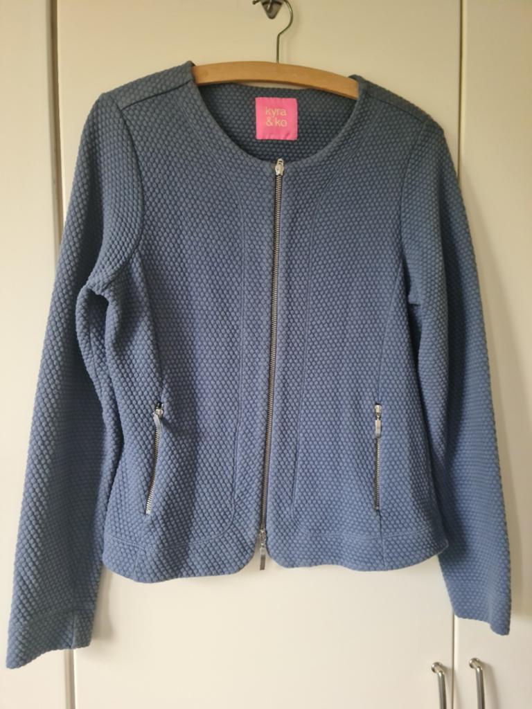 Kyra & Ko Jasje - Blauw, Zo goed als nieuw, Blauw, Maat 42/44 (L), Ophalen of Verzenden, Zo goed als nieuw