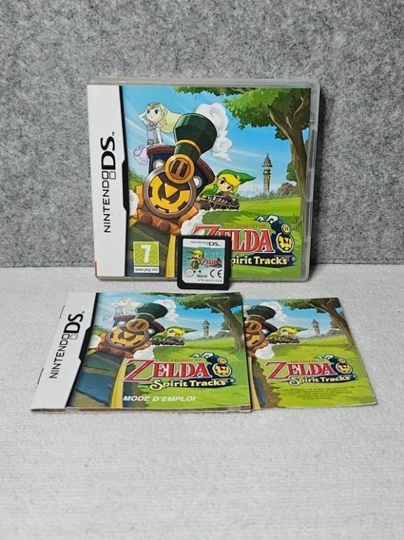 Zelda: Spirit Tracks - Nintendo DS - compleet, Franse doos, Avontuur en Actie, 1 speler, Ophalen of Verzenden, Zo goed als nieuw