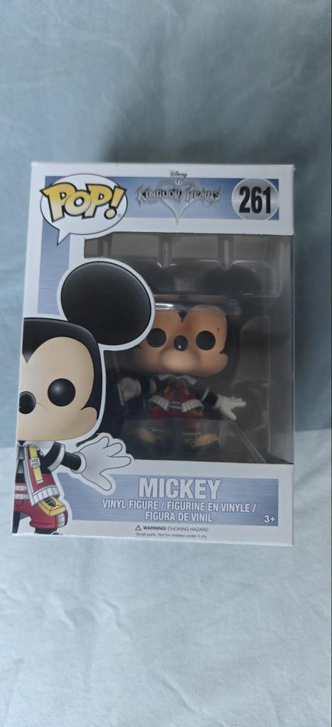 Funko Pop! Disney Kingdom Hearts Mickey #261, Ophalen of Verzenden, Zo goed als nieuw