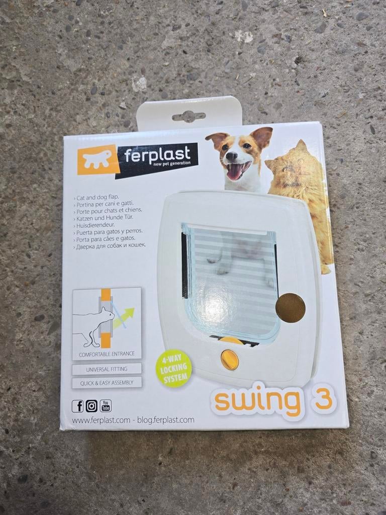 Kattenluik nieuw in doos., Ophalen, Nieuw