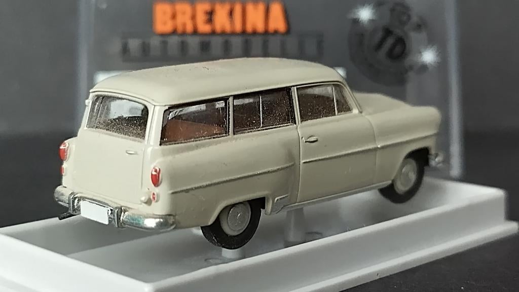 Opel Olympia Caravan 1;87 H0 Brekina Pol, Hobby en Vrije tijd, Modelauto's | 1:87, Auto, Brekina gmbh, Info@brekina.de, Ophalen of Verzenden