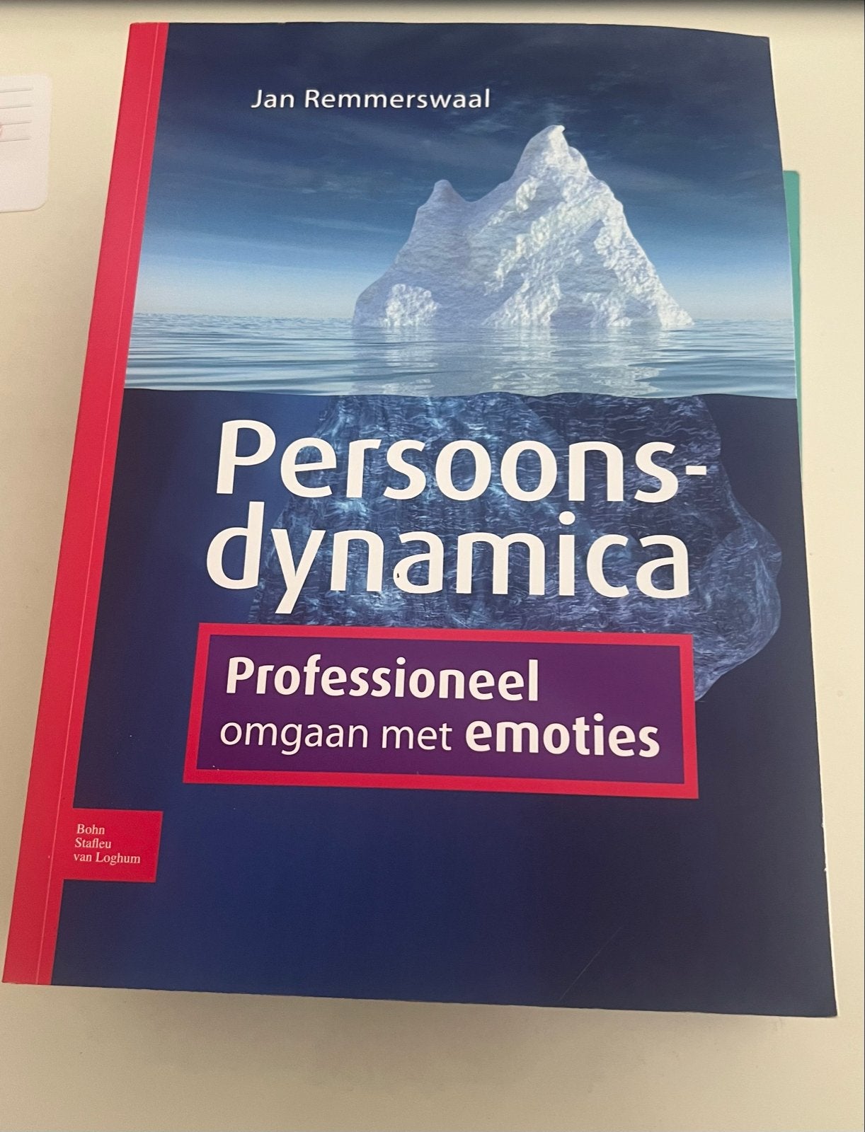 Persoonsdynamica: Professioneel omgaan met emoties, Boeken, Ophalen of Verzenden, Zo goed als nieuw, Klinische psychologie