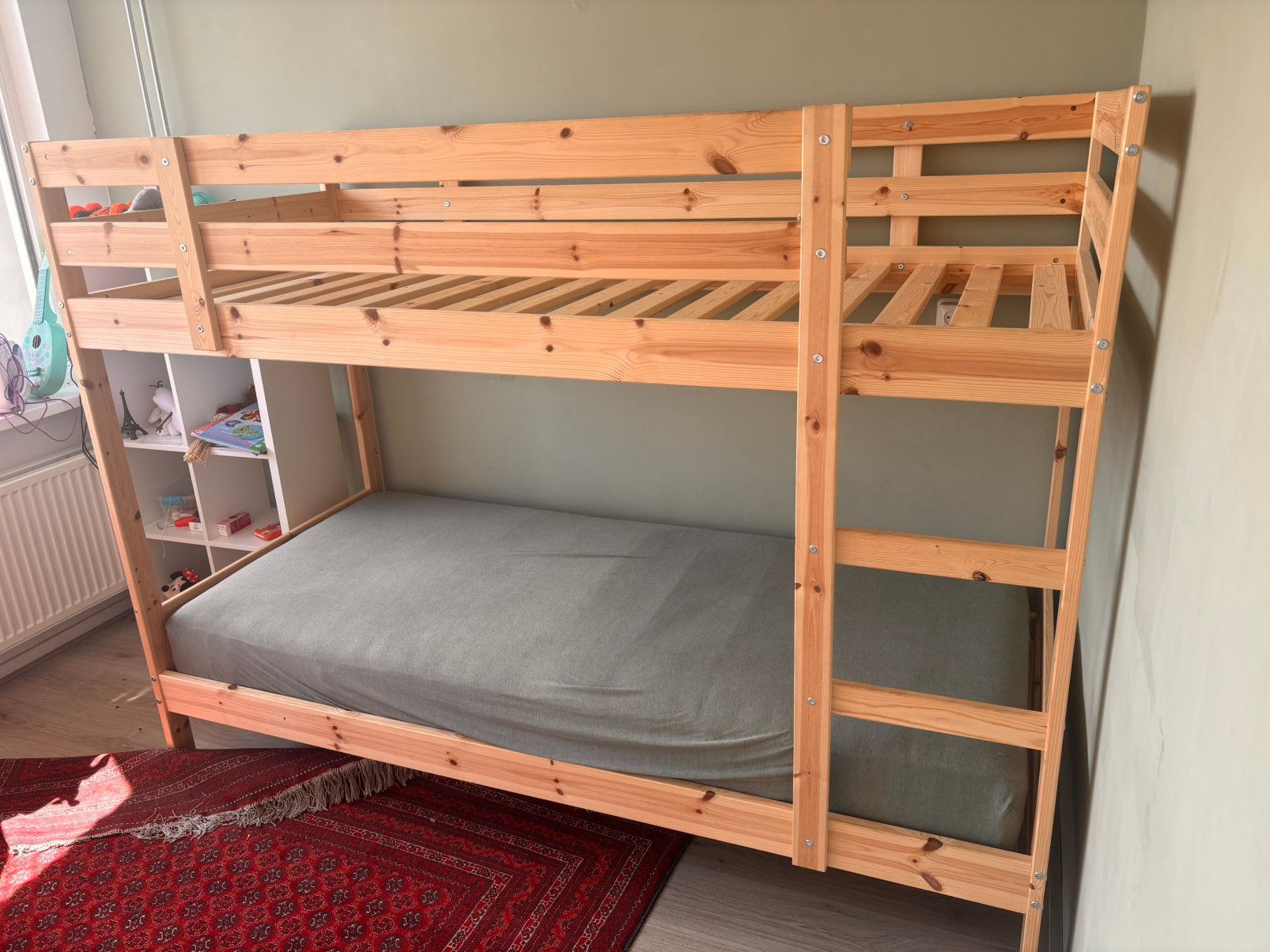 Stapelbed, Ophalen, 100 cm, 160 tot 180 cm, 200 cm