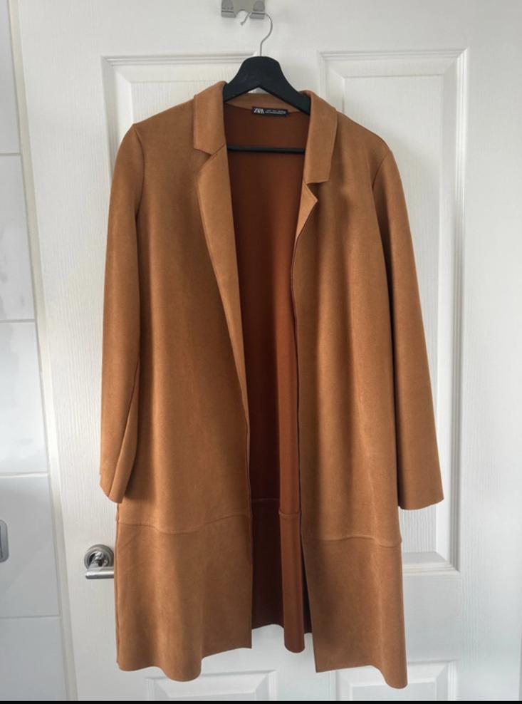 Zara blazer, Bruin, Ophalen of Verzenden, Zo goed als nieuw, Jasje