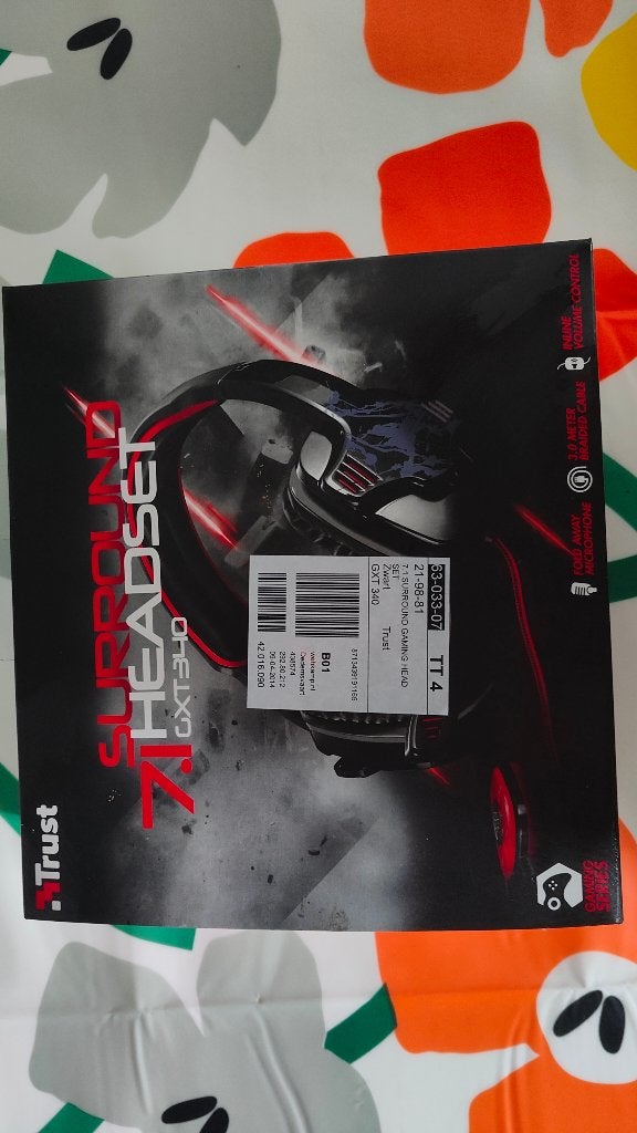 Trust GXT 340 7.1 Surround Gaming Headset (USB), Ophalen of Verzenden, Zo goed als nieuw, Trust GXT, Gaming headset