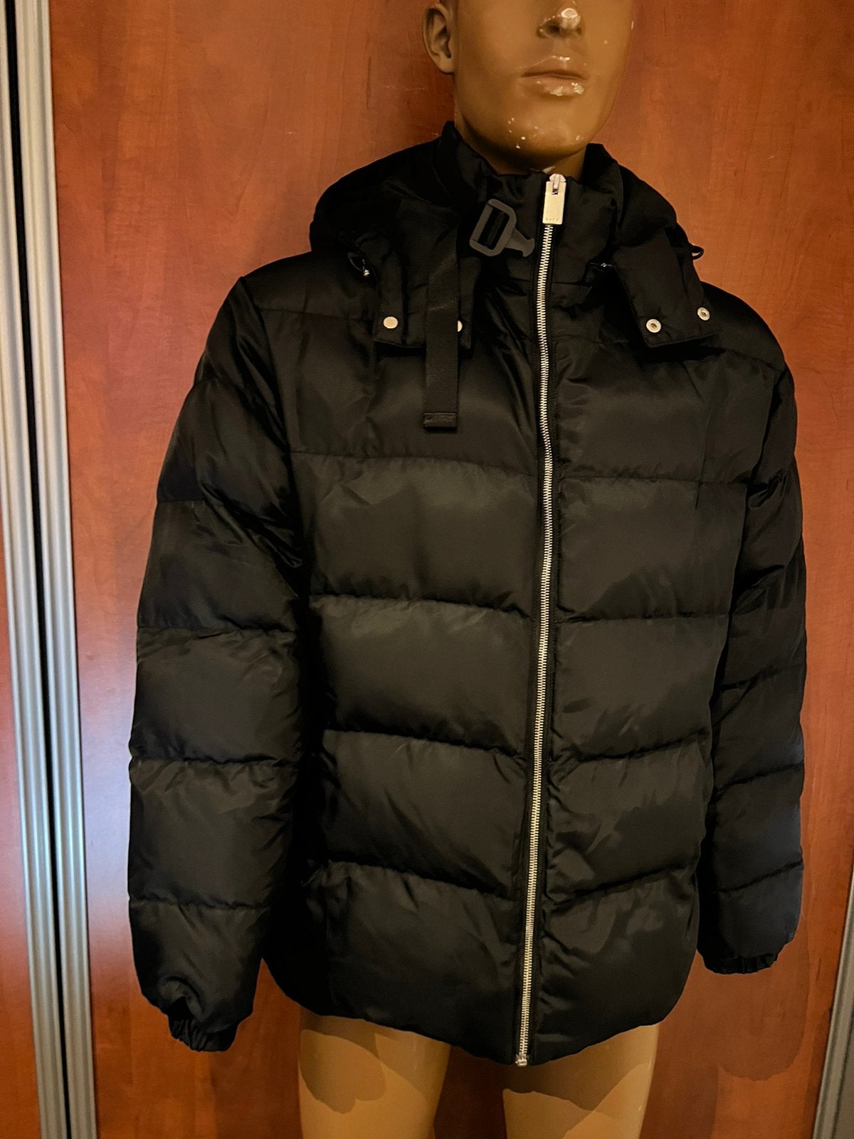 1017ALYX9SM winterjas met capuchon maat m origineel zgan, Kleding | Heren, Jassen | Winter, B, G, Maat 48/50 (M), Zwart