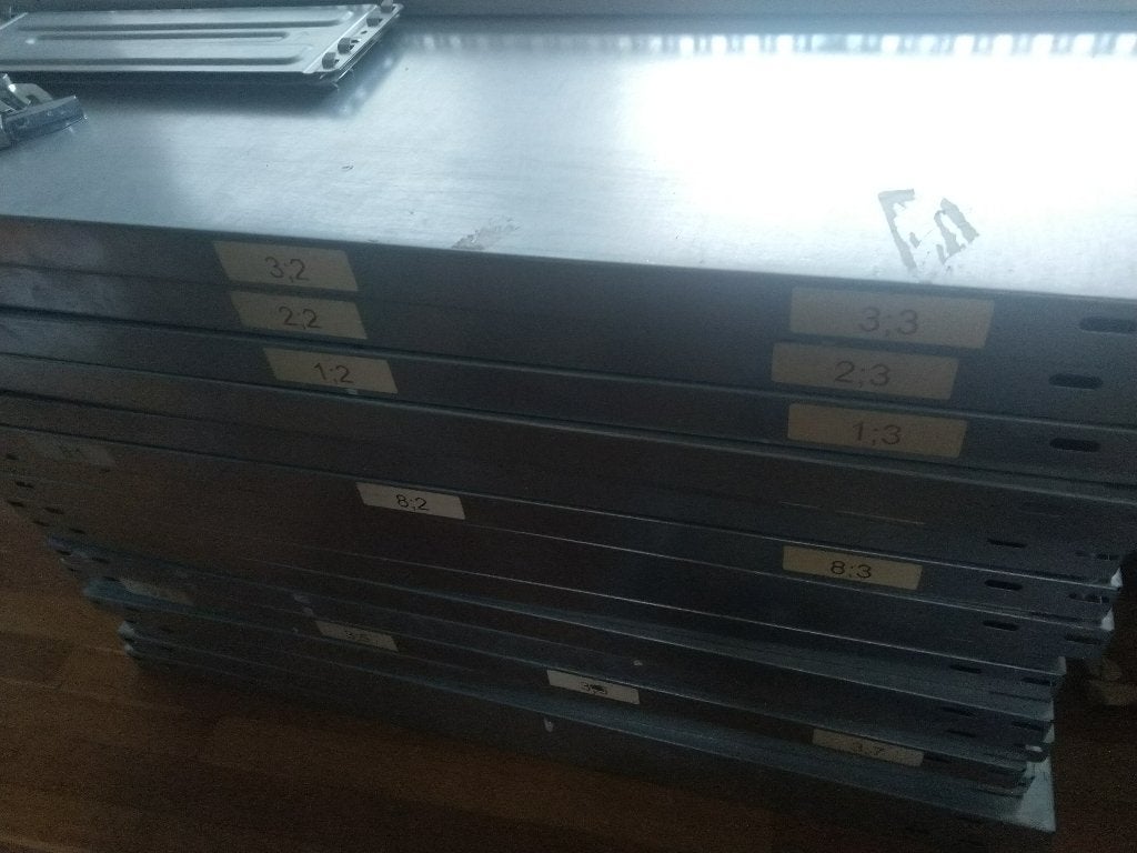 Stellingkast 11x legbord 1x staander met legbordhaak, Ophalen of Verzenden