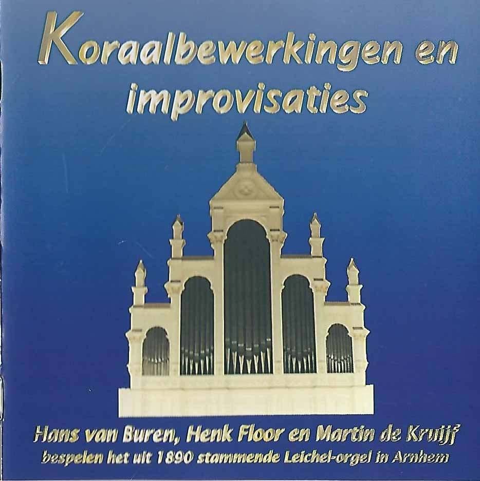 OrgelCD: Koraalbewerkingen en improvisaties - Leichel-orgel, Ophalen of Verzenden, Zo goed als nieuw, Koren of Klassiek