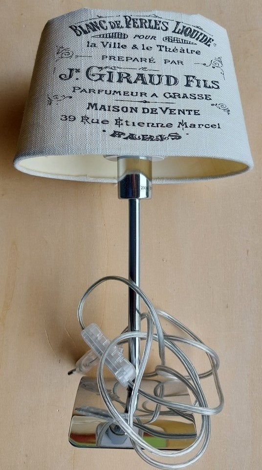 Schemerlamp.  Hoogte 34 cm., Ophalen of Verzenden, Zo goed als nieuw, Minder dan 50 cm