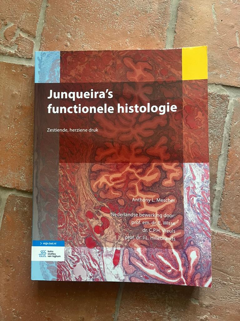 Junqueira’s functionele histologie, Ophalen of Verzenden, Beta, Nieuw, HBO