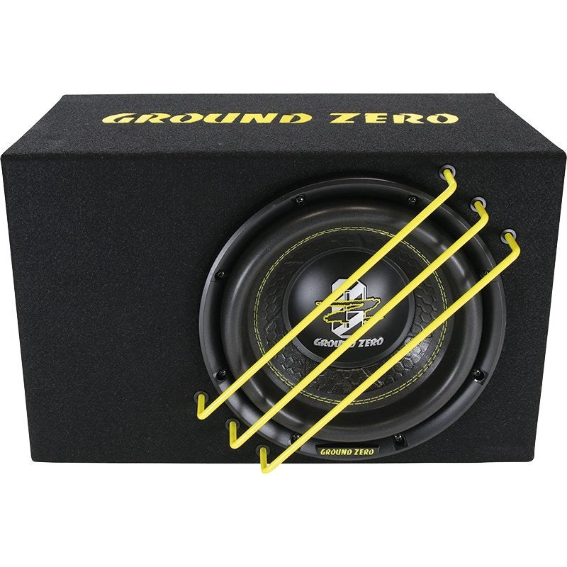 Ground Zero GZRB 25 SPL 10 inch gepoorte subwoofer 1000W, Auto diversen, ., Nieuw, Ophalen of Verzenden, .
