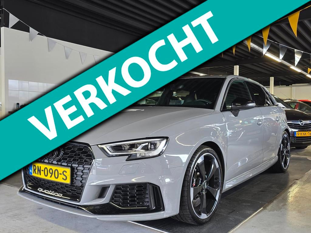 Audi A3 Sportback 2.5 TFSI RS 3 quattro/N.A.P/DIGITALE TELLE, Auto's, Audi, Bedrijf, Te koop, RS3, 4x4, ABS, Airbags, Airconditioning