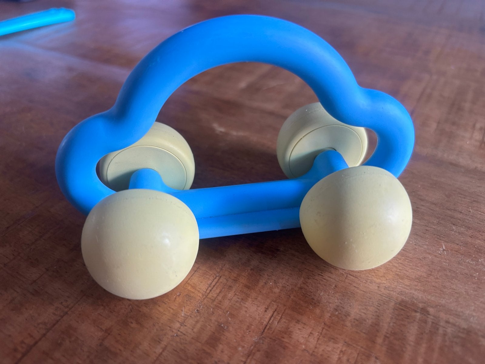 Hape rammel speelgoed auto - Ideaal voor kleine handjes, Ophalen of Verzenden, Gebruikt, Auto, Met geluid