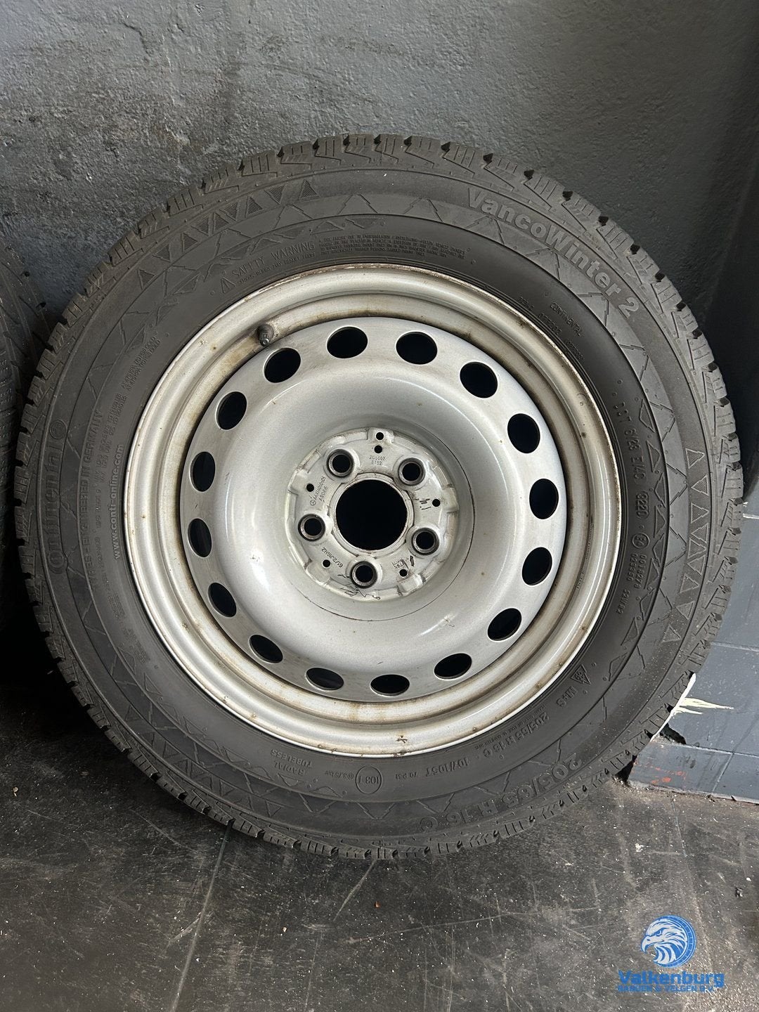 6-7mm! Originele Mercedes Vito W447 16 inch stalen velgen TP, -, Banden en Velgen, -, Bestelwagen