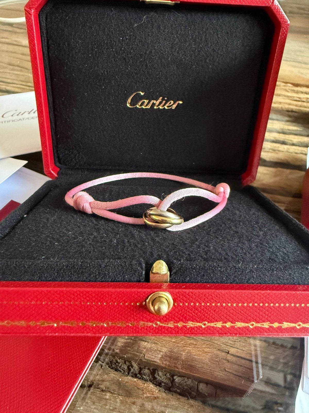Cartier trinity armband, Ophalen of Verzenden, Zo goed als nieuw, Goud