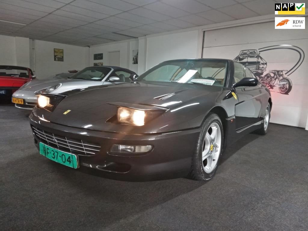 Ferrari 456 GT V12 442 PK (In)ruil mogelijk, Gebruikt, 12 cilinders, 4 stoelen, Zwart