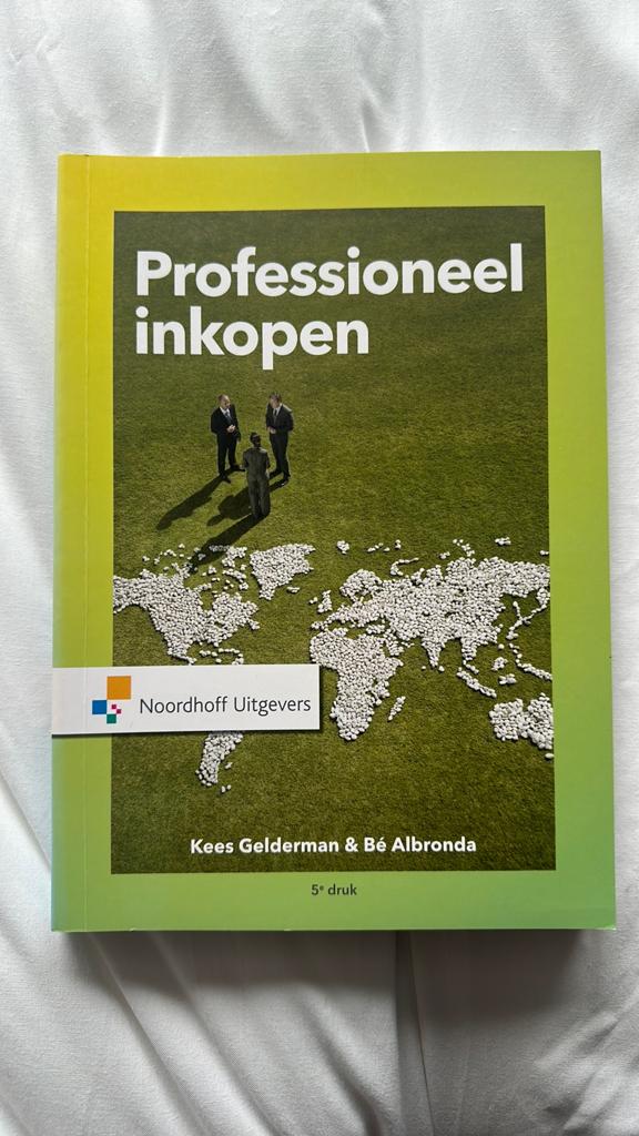 Professioneel inkopen boek, Boeken, Ophalen of Verzenden, Zo goed als nieuw, Economie en Marketing