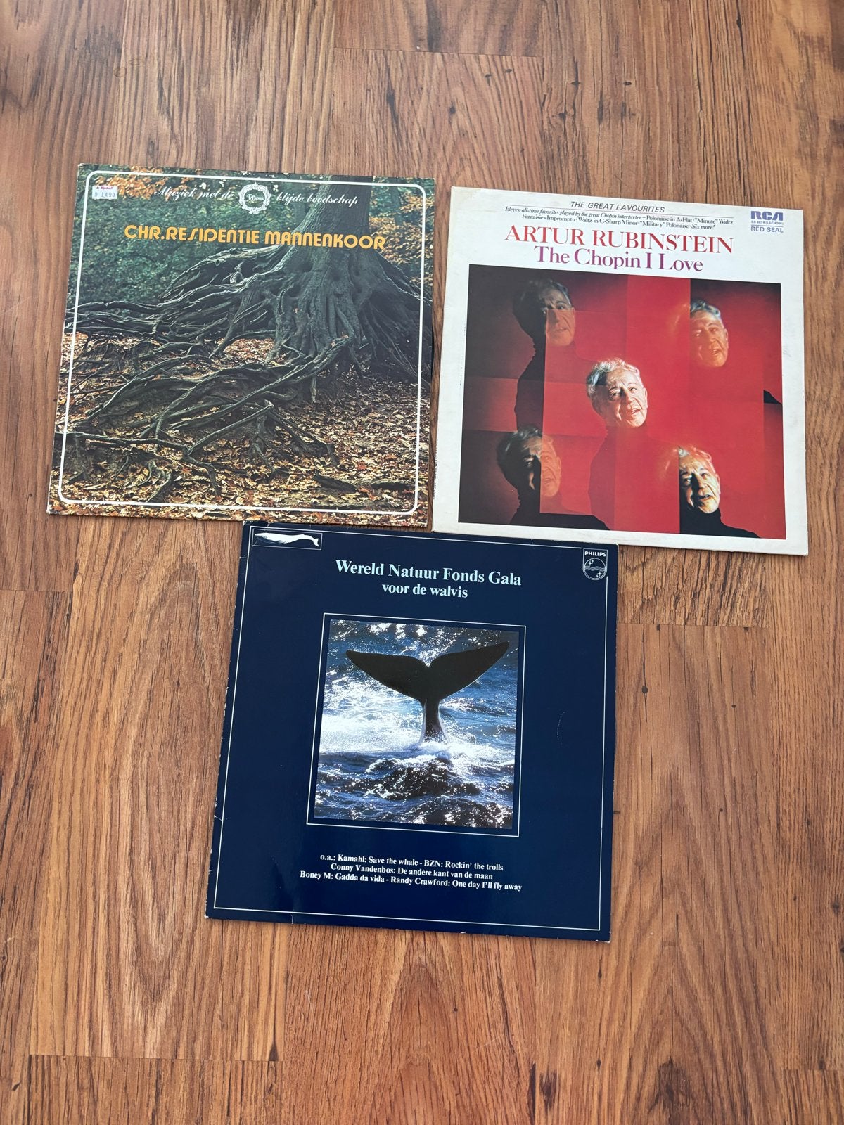 3 LP's: Klassiek, Koor & Wereld Natuur Fonds Gala, Cd's en Dvd's, Ophalen of Verzenden, Gebruikt, 12 inch, LP