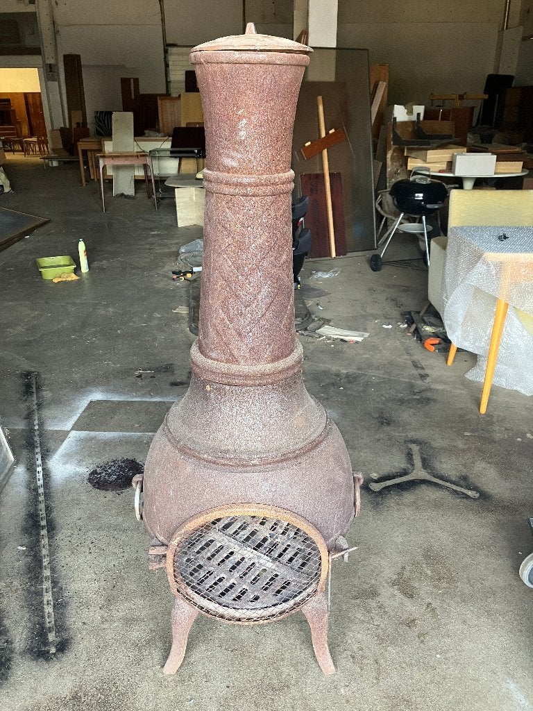 Buiten Tuinkachel | Terraskachel | 160 cm Hoog, Ophalen, Gebruikt