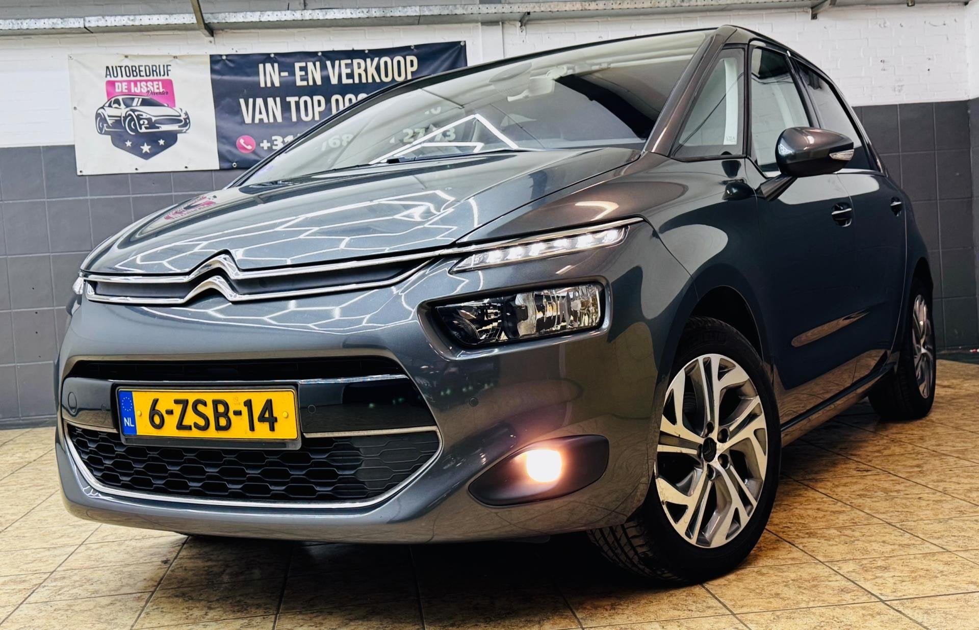 Citroen C4 Picasso 1.2 P-Tech Intensive/1STE EIG/TOP STAAT/, Auto's, Citroën, Voorwielaandrijving, Dealer onderhouden, Stof, Gebruikt