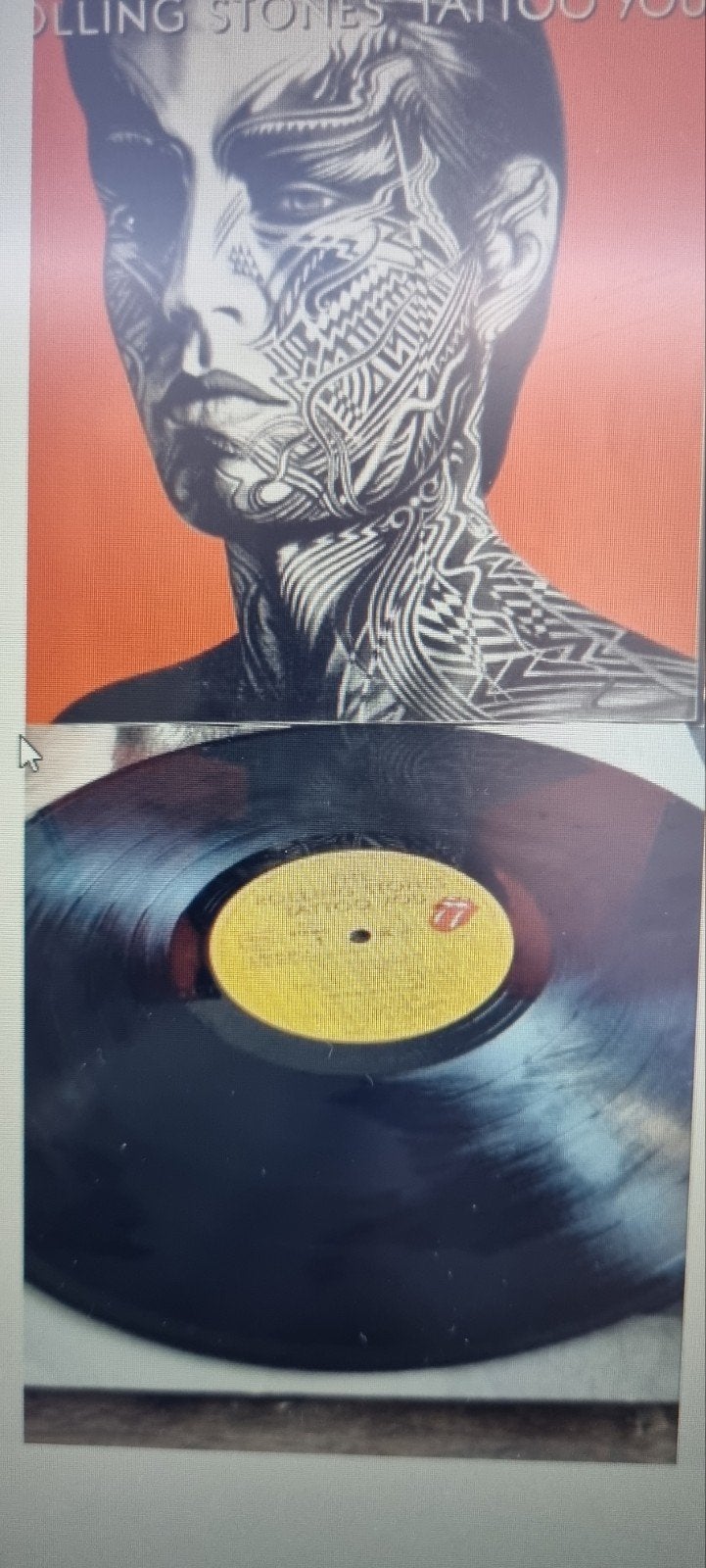 The Rolling Stones - Tattoo You LP (Made in Germany), LP, Gebruikt, Ophalen of Verzenden, Classic Rock