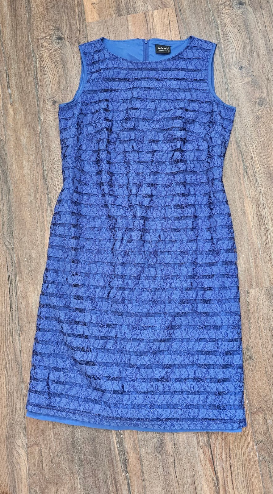 Select by Hermann Lange prachtige cobaltblauwe jurk 38 izgs, Kleding | Dames, Ophalen of Verzenden, Zo goed als nieuw, Maat 38/40 (M)