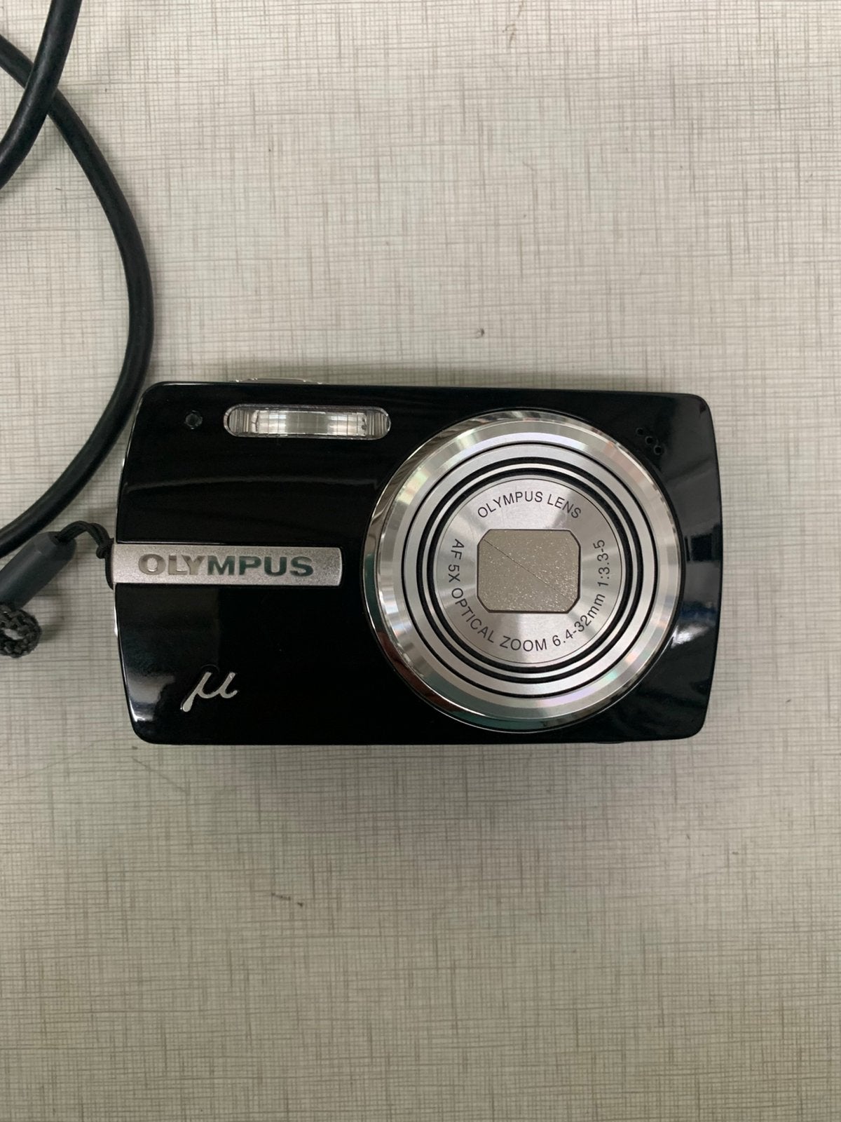 Camera zwarte Olympus µ (Mju) 820 digitale compactcamera, Ophalen of Verzenden, Zo goed als nieuw, Olympus