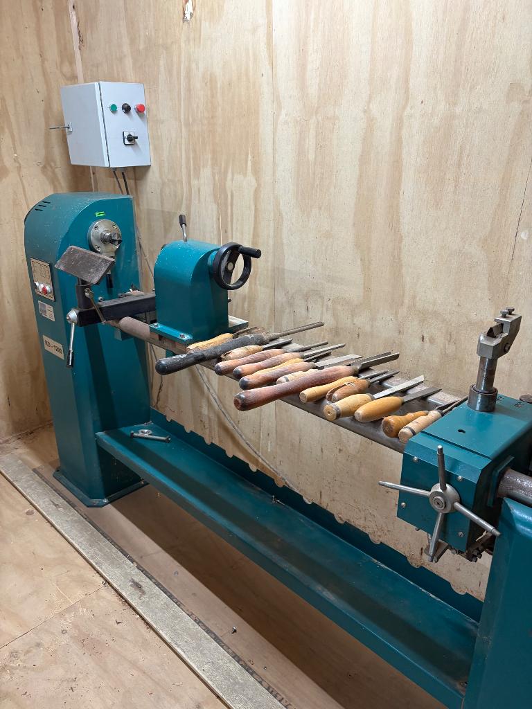 Holzmann kd1200 houtdraaibank, Doe-het-zelf en Verbouw, Draaibanken, Gebruikt, Houtdraaibank, 1000 mm of meer, Ophalen