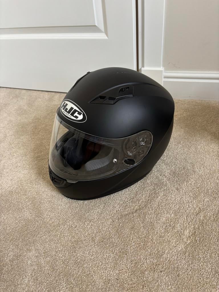 HJC motorhelm - Zo goed als nieuw, Heren, HJC, Ophalen of Verzenden, Integraalhelm