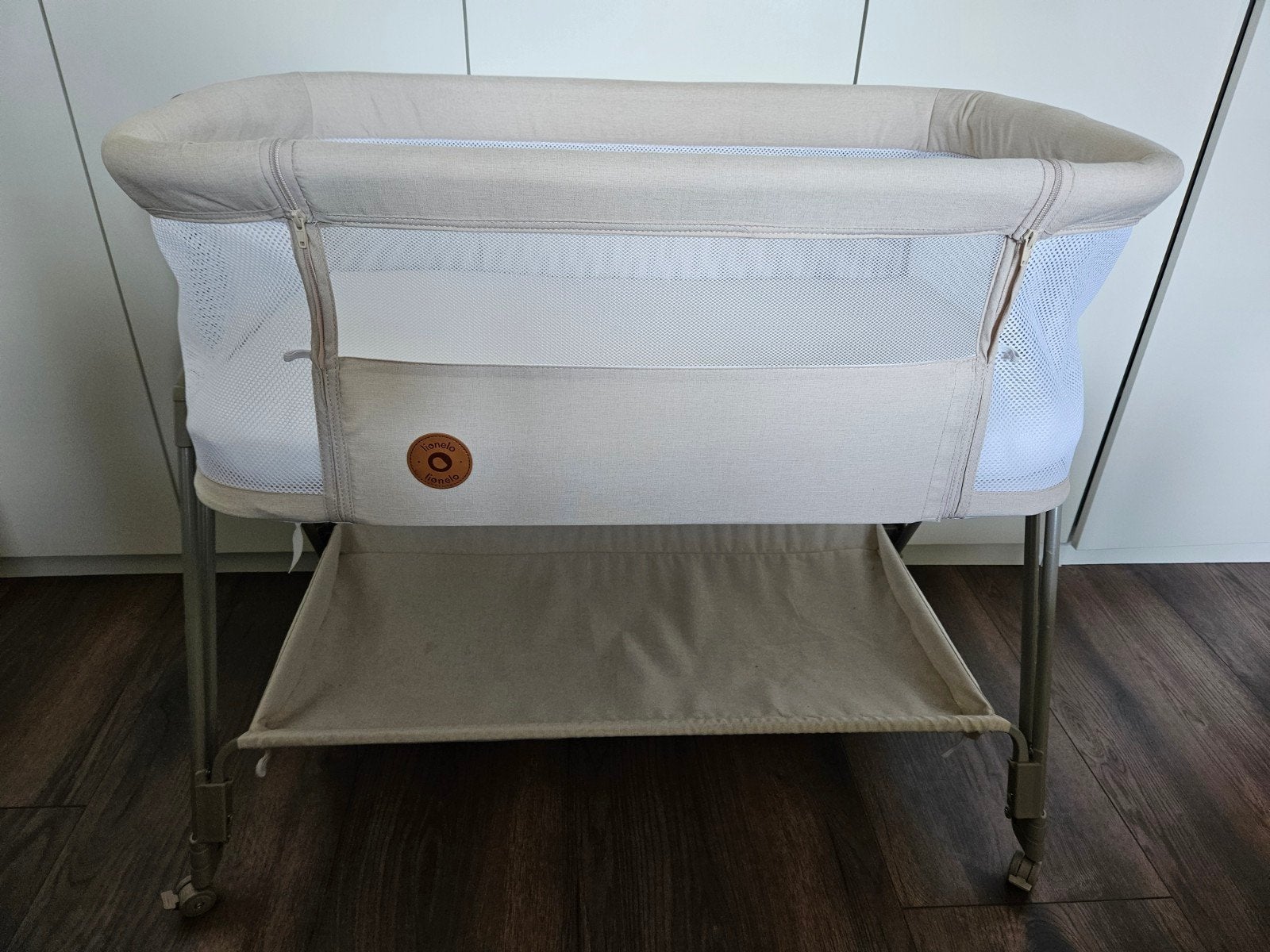 Lionelo Luna Co-Sleeper babybedje Beige, Ophalen, Zo goed als nieuw, Wieg