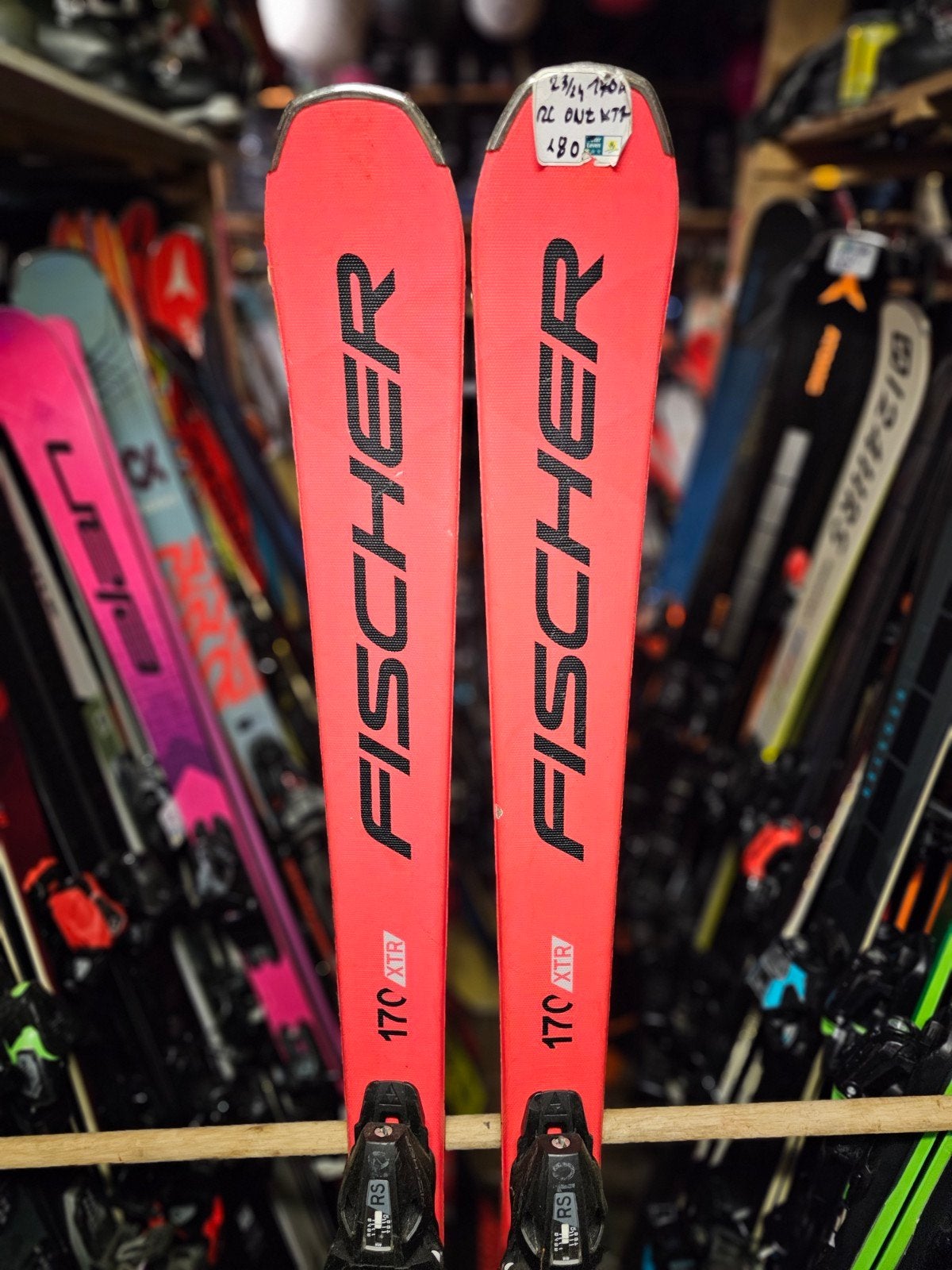 170cm FISCHER xtr rc one carve skis, Sport en Fitness, 160 tot 180 cm, Fischer, Ophalen of Verzenden, Zo goed als nieuw