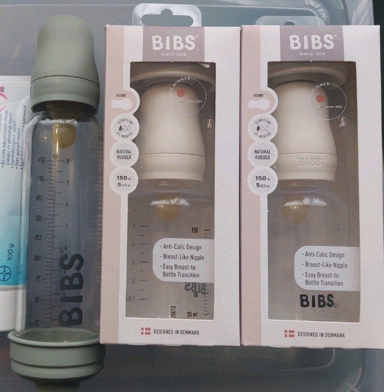 Bibs 3x baby flesvoeding (nieuw), Ophalen of Verzenden, Nieuw, BPA-vrij, Overige typen