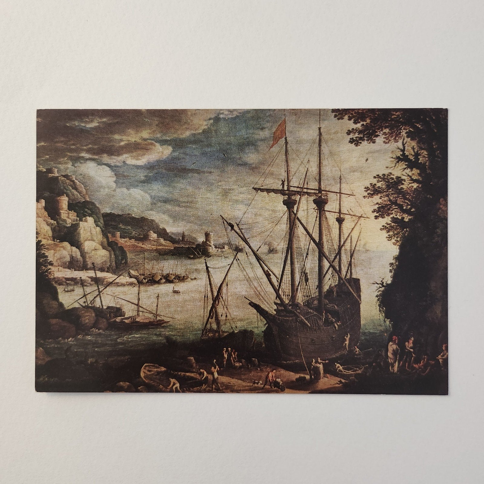 Ansichtkaart Paul Bril - Paulus (1554-1626) Le Port, Verzenden, Ongelopen, België en Luxemburg