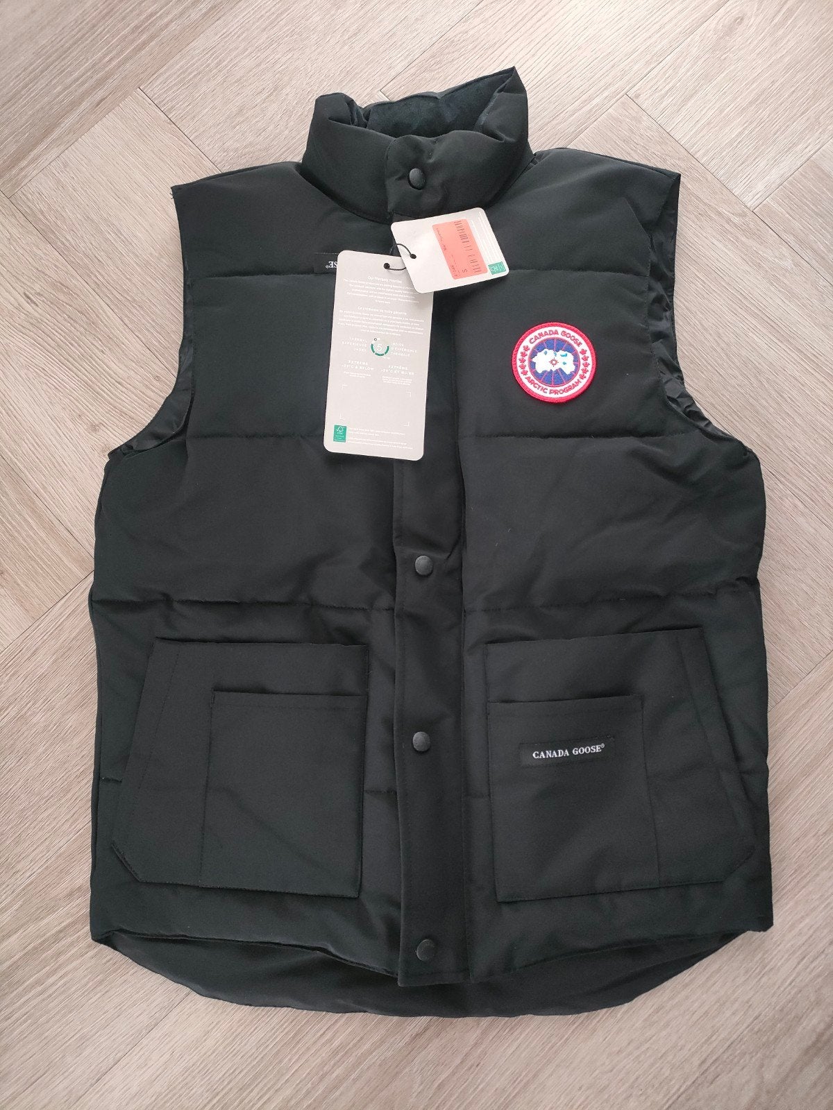 Canada Goose bodywarmer S, Kleding | Heren, Ophalen of Verzenden, Zo goed als nieuw, Zwart