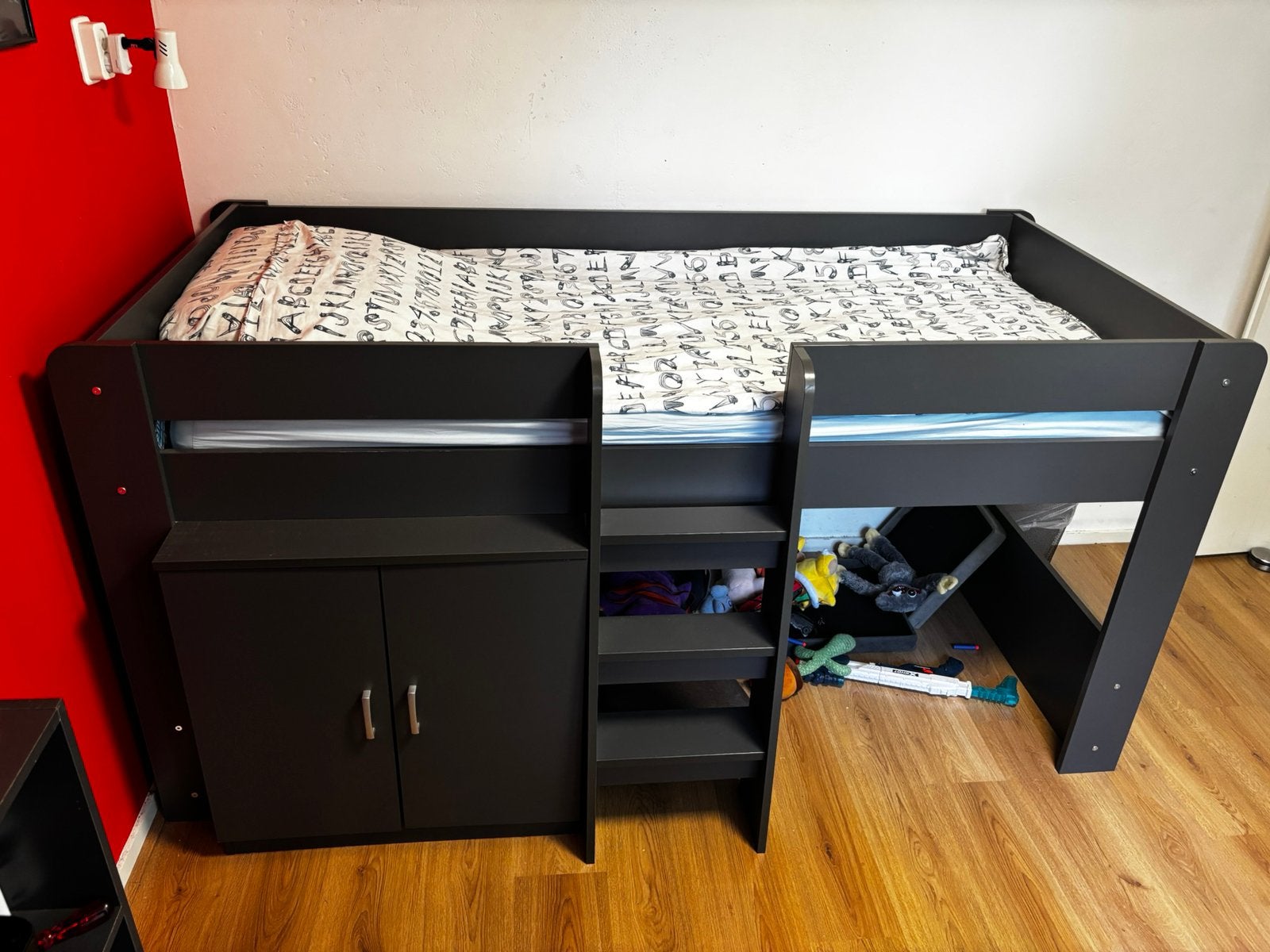 Complete jongens kamer, Ophalen, Gebruikt, Halfhoogslaper