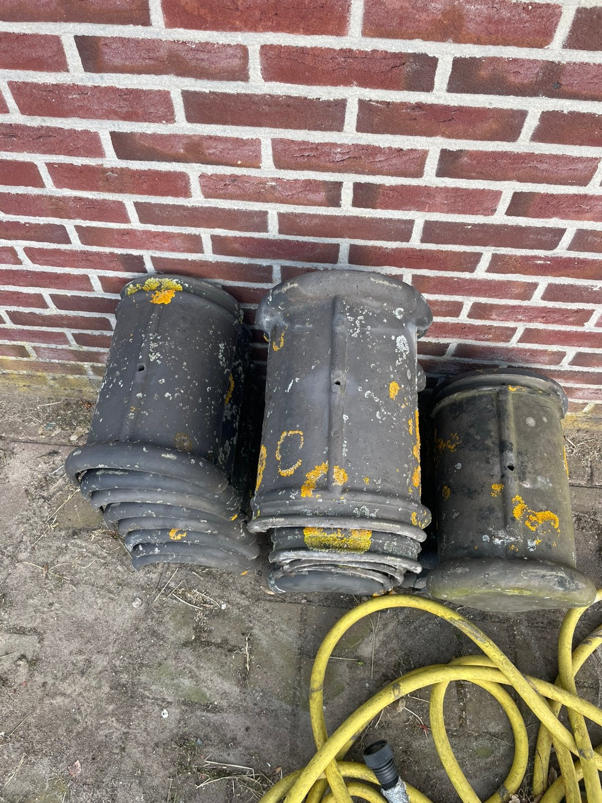Nokvorsten en gevelpannen, Tuin en Terras, Ophalen, Minder dan 3 meter, Zo goed als nieuw, H