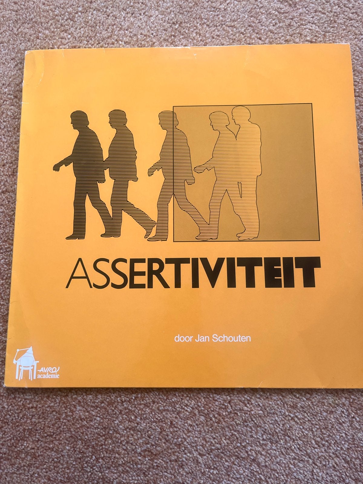 AVRO Academie - Assertiviteit (Jan Schouten) LP, Ophalen of Verzenden, Gebruikt