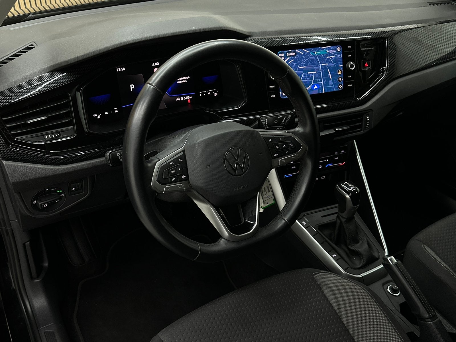 Volkswagen Polo 1.0 TSI | autom.| incl garantie | R camera, Stof, Euro 6, 95 pk, Zwart