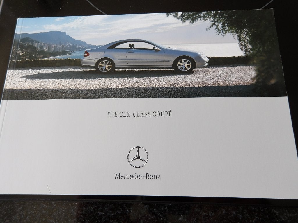 Mercedes-Benz CLK-Klasse Coupé Brochure, Zo goed als nieuw, Mercedes-Benz, Mercedes, Ophalen of Verzenden