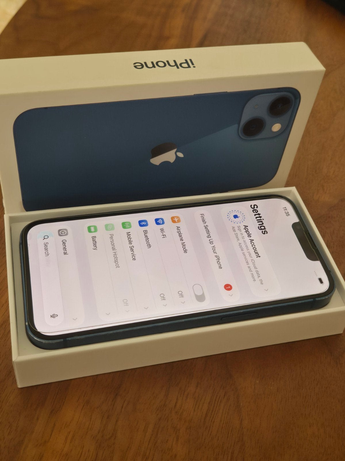 iPhone 13 128GB Blauw, Telecommunicatie, Mobiele telefoons | Apple iPhone, Ophalen, 128 GB, Blauw, Nieuw