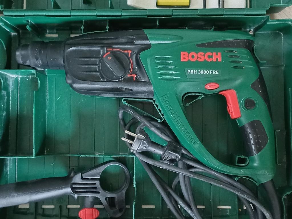 Bosch Boorhamer PBH 3000 FRE, Boor- en/of Breekhamer, Variabele snelheid, Ophalen of Verzenden, Gebruikt