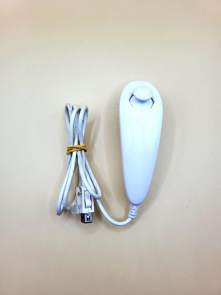 Nintendo Wii Nunchuck Controller Wit, Nintendo, Nintendo support, Overige genres, 1 speler