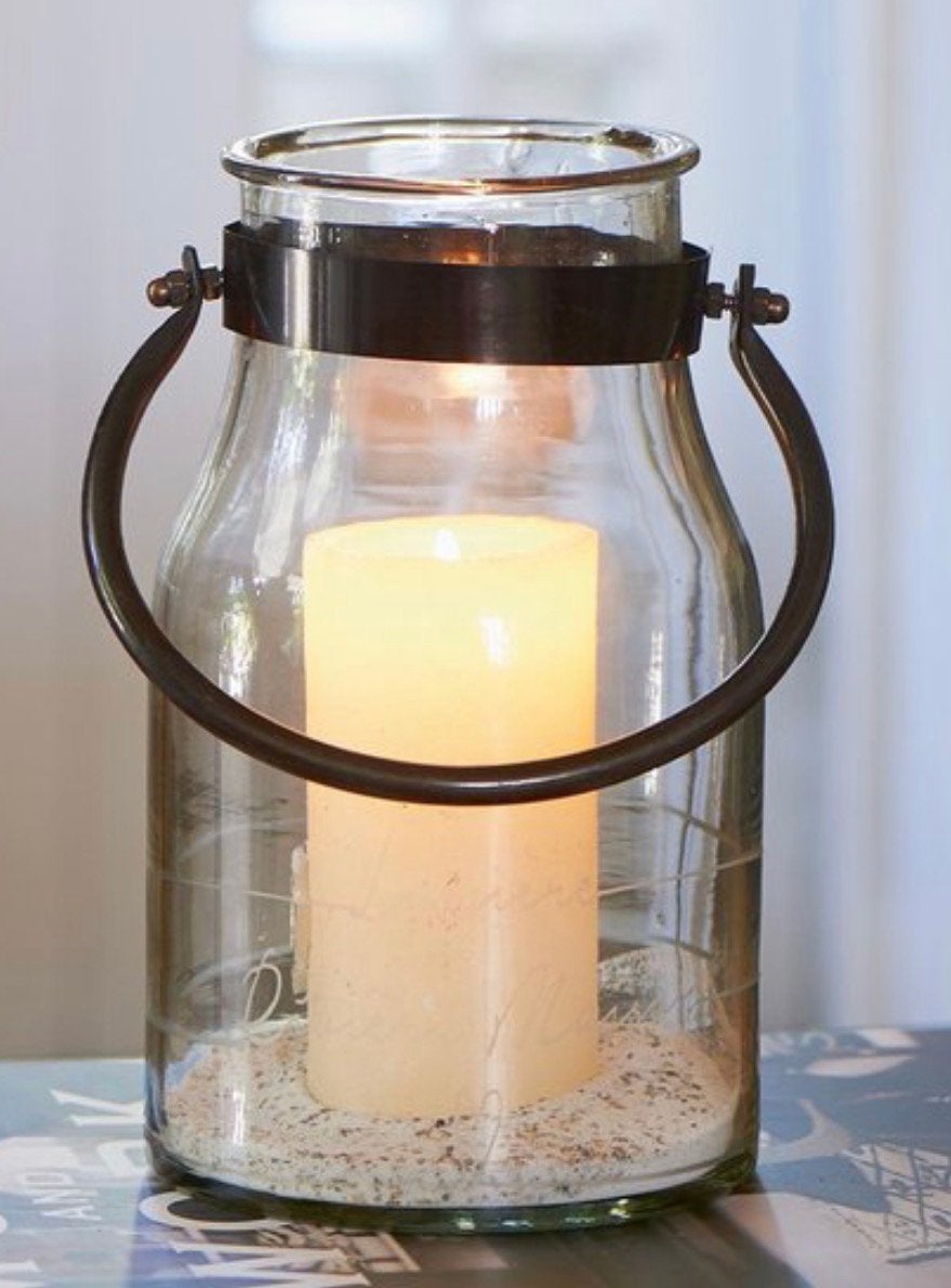 ZGAN Windlicht van Rivièra Maison - heel leuk!, Windlicht, Rivièra Maison, Ophalen of Verzenden, 25 cm
