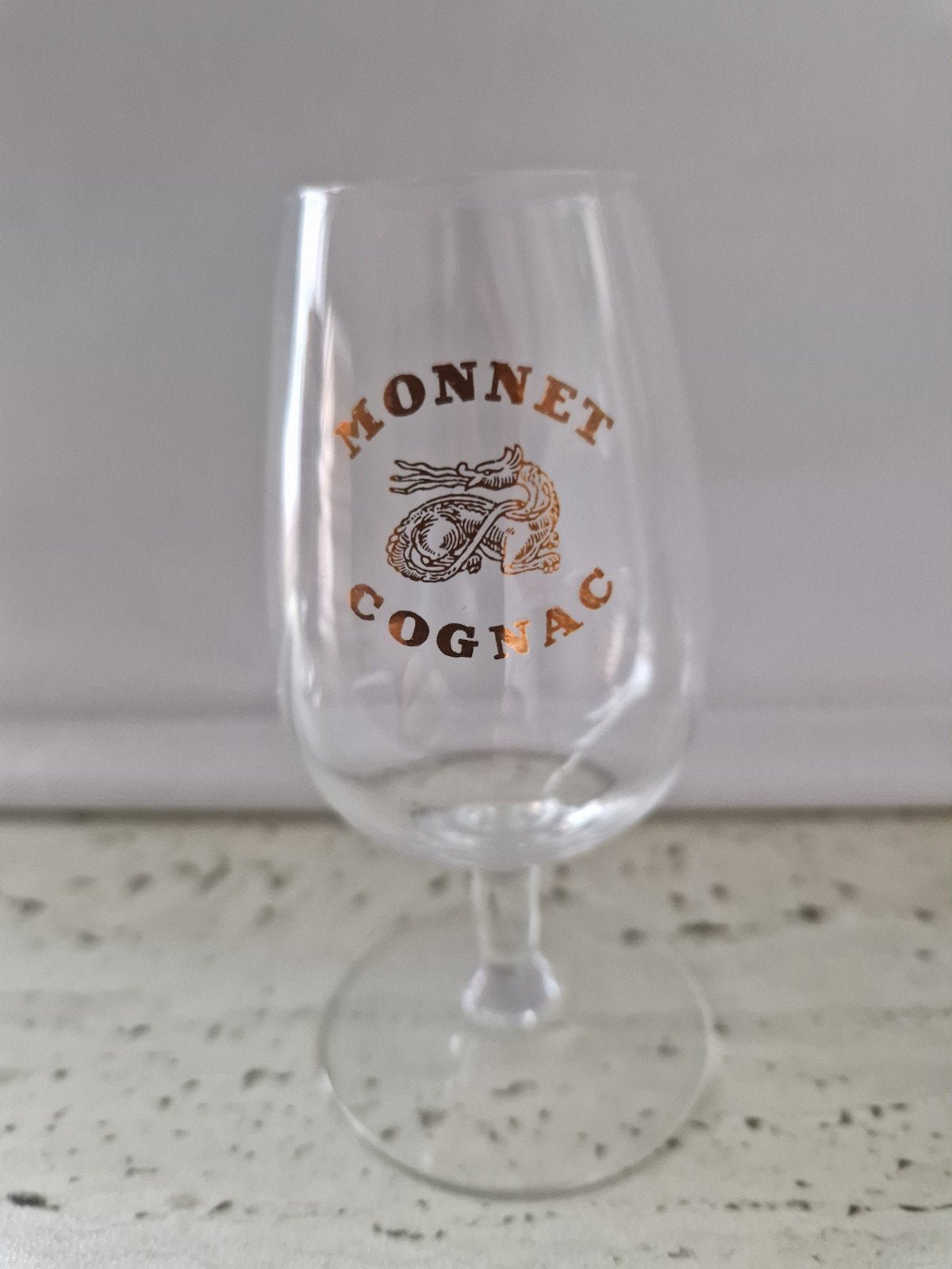 Monet cognac glaasje, Verzamelen, Ophalen of Verzenden, Zo goed als nieuw, Gebruiksvoorwerp
