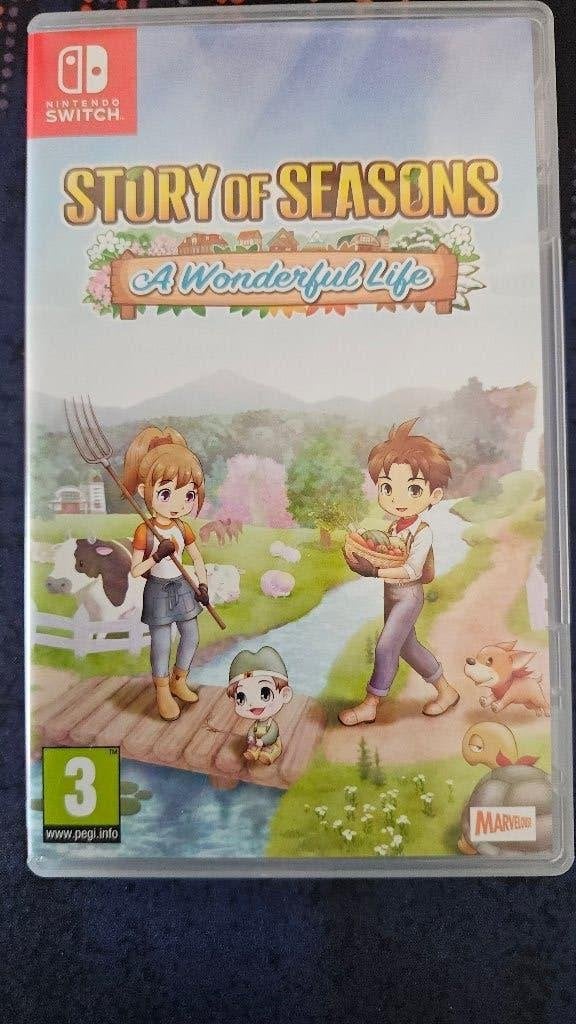 Story of Seasons: A wonderful life || Nintendo Switch game, 1 speler, Ophalen of Verzenden, Zo goed als nieuw, Vanaf 3 jaar