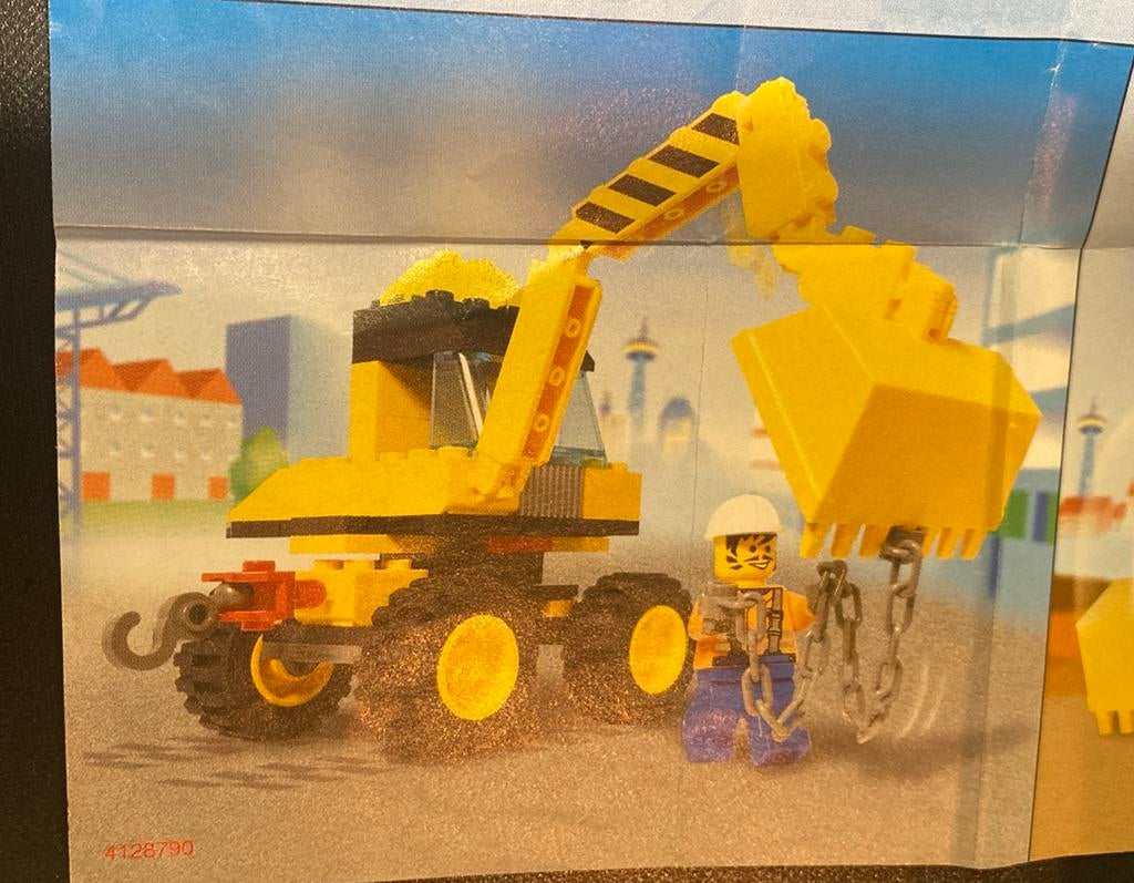 Lego 6474 graafmachine, Ophalen of Verzenden, Zo goed als nieuw