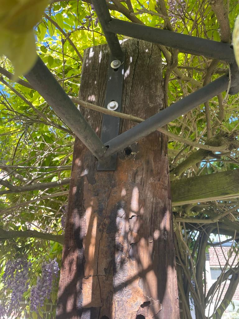 Pull-up bar met bielzen, Ophalen, Gebruikt