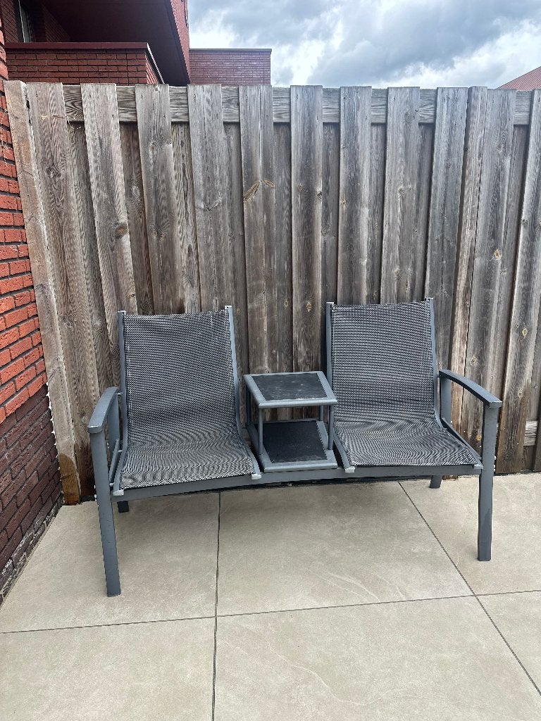 Tuinstoel, Ophalen, Gebruikt, Aluminium